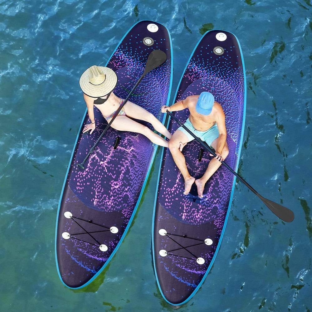 11 Ft. Inflatable Stand-Up Paddle Board Non-Slip Deck Surfboard with Hand Pump - The Vitality Estate