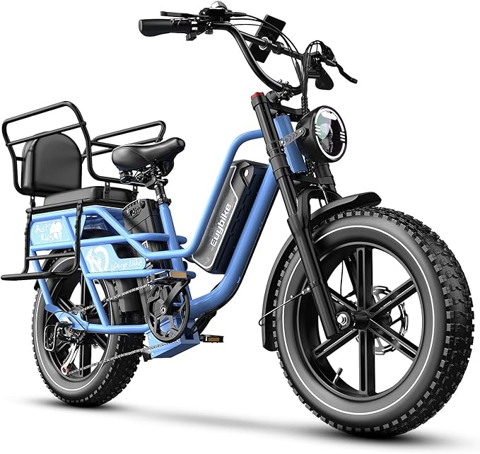 1500W Electric Bike for Adults,48V 20/60Ah Removable Battery Max Range 80Miles & 30MPH Electric Bicycle,20''×4" Fat Tire Ebike,Adult Electric Bicycles for Commute Beach Snow,E-Bike UL Certified - The Vitality Estate