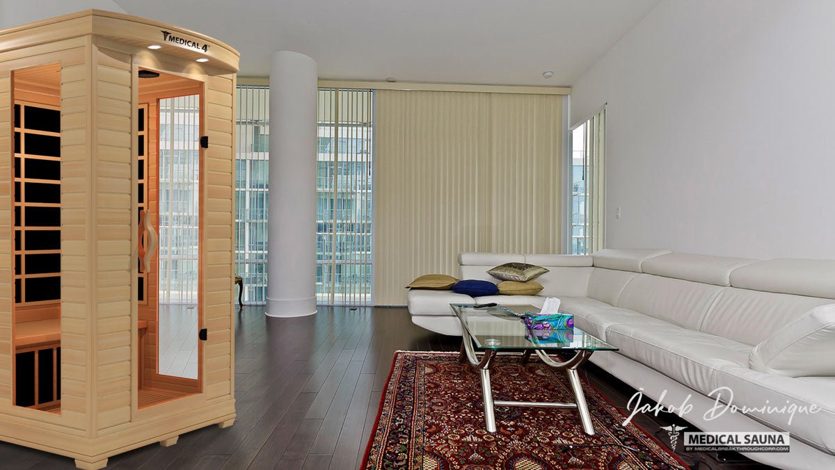 2 Person Home Full Spectrum Infrared Sauna | Medical 4™ - The Vitality Estate