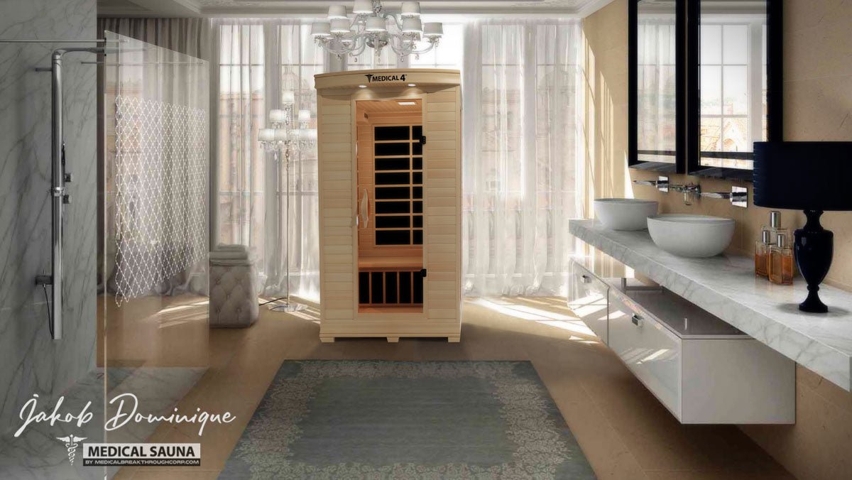 2 Person Home Full Spectrum Infrared Sauna | Medical 4™ - The Vitality Estate