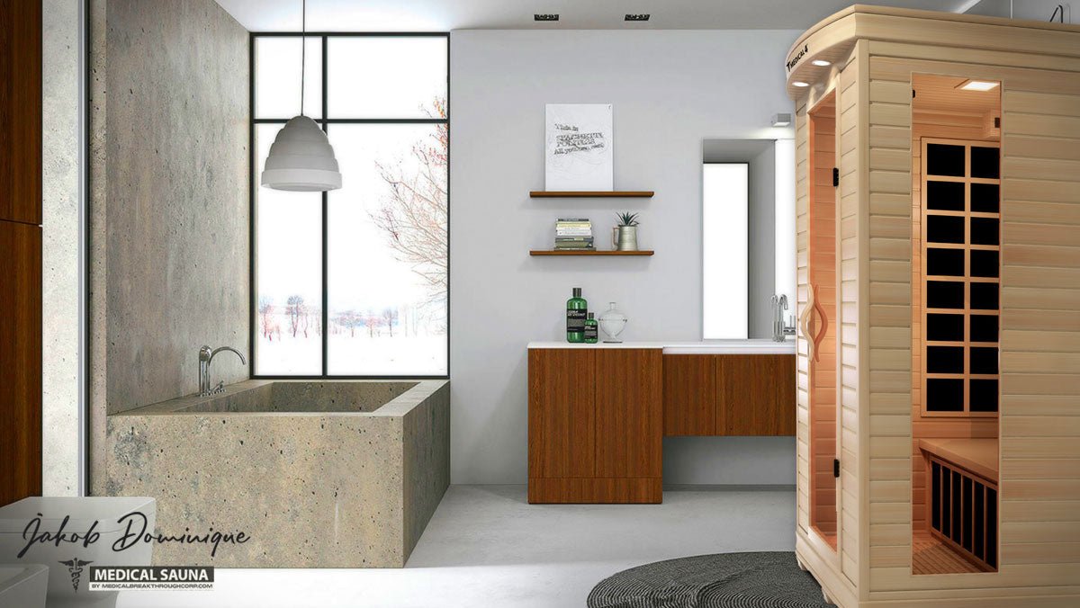 2 Person Home Full Spectrum Infrared Sauna | Medical 4™ - The Vitality Estate