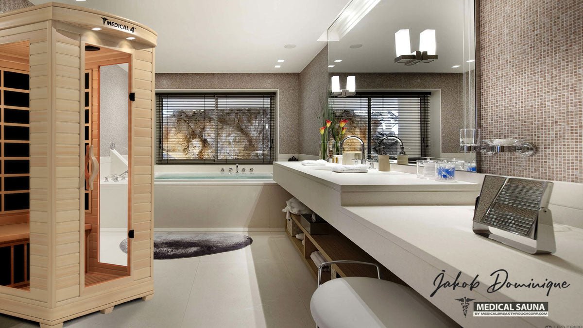 2 Person Home Full Spectrum Infrared Sauna | Medical 4™ - The Vitality Estate
