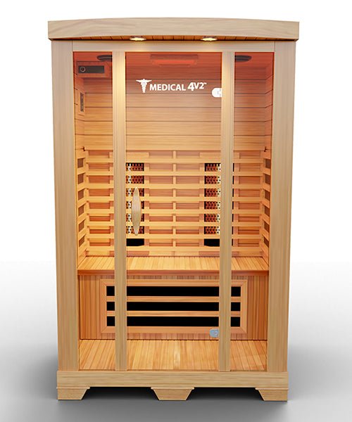 2 Person Home Full Spectrum Infrared Sauna | Medical 4™ - The Vitality Estate
