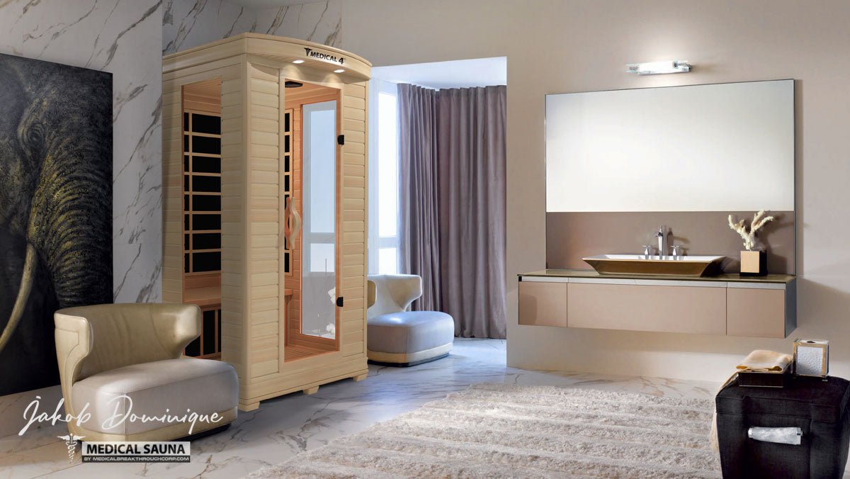 2 Person Home Full Spectrum Infrared Sauna | Medical 4™ - The Vitality Estate