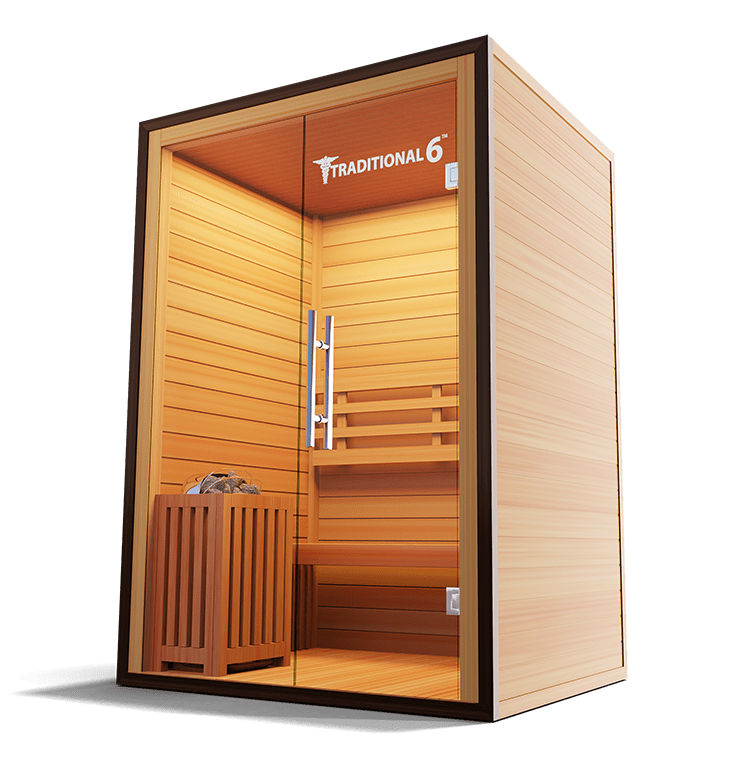 2 Person Home Stream Sauna | Traditional 6™ - The Vitality Estate