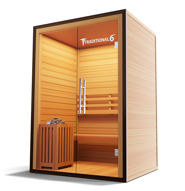 2 Person Home Stream Sauna | Traditional 6™ - The Vitality Estate