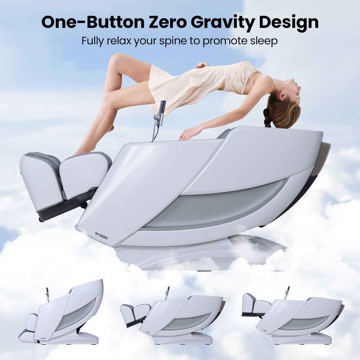 2025 Enjoyment 42 - Full Body Zero Gravity Massage Recliner with Airbags and Foot Rollers - The Vitality Estate