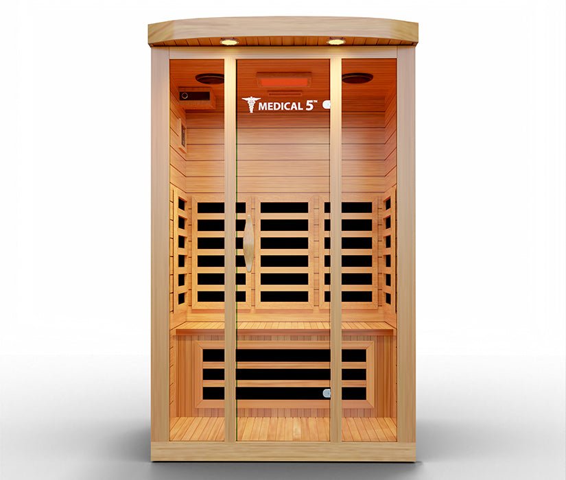 3 Person Home Infrared Sauna | Medical 5™ - The Vitality Estate