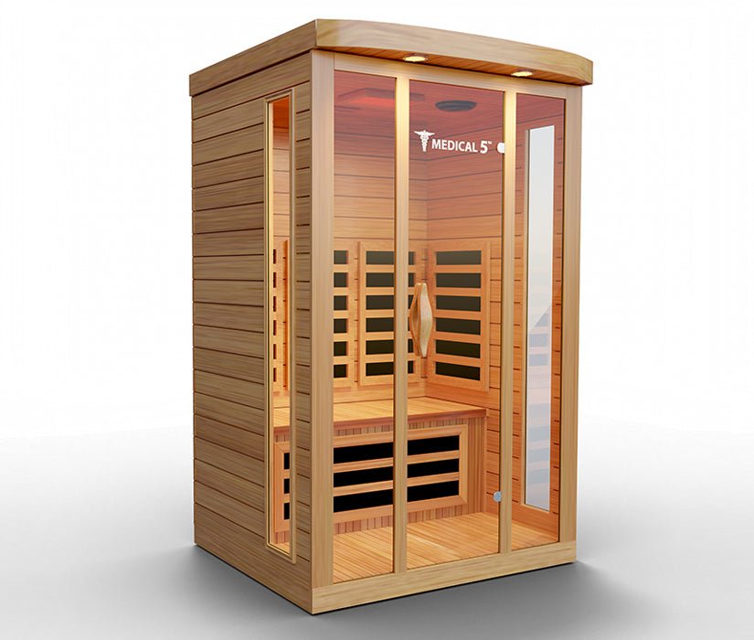 3 Person Home Infrared Sauna | Medical 5™ - The Vitality Estate