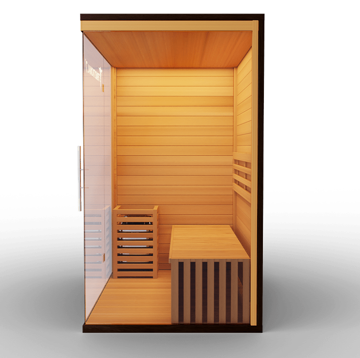3 Person Home Steam Sauna | Traditional 7™ - The Vitality Estate