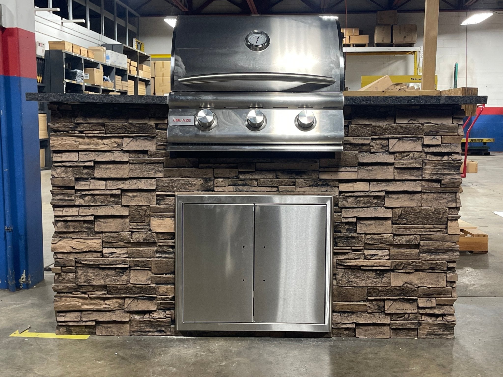 5' WPPO Outdoor Kitchen with Blaze Grill. - The Vitality Estate