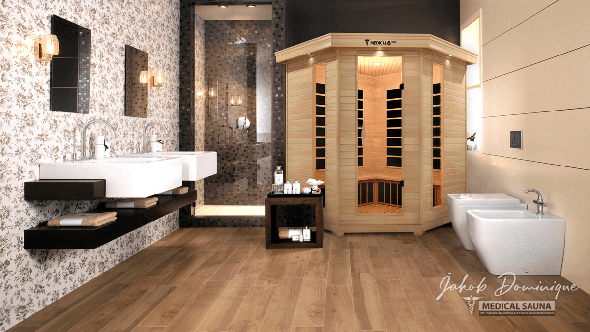 6 Person Indoor Infrared Full Spectrum Sauna | Medical 6 Plus™ - The Vitality Estate