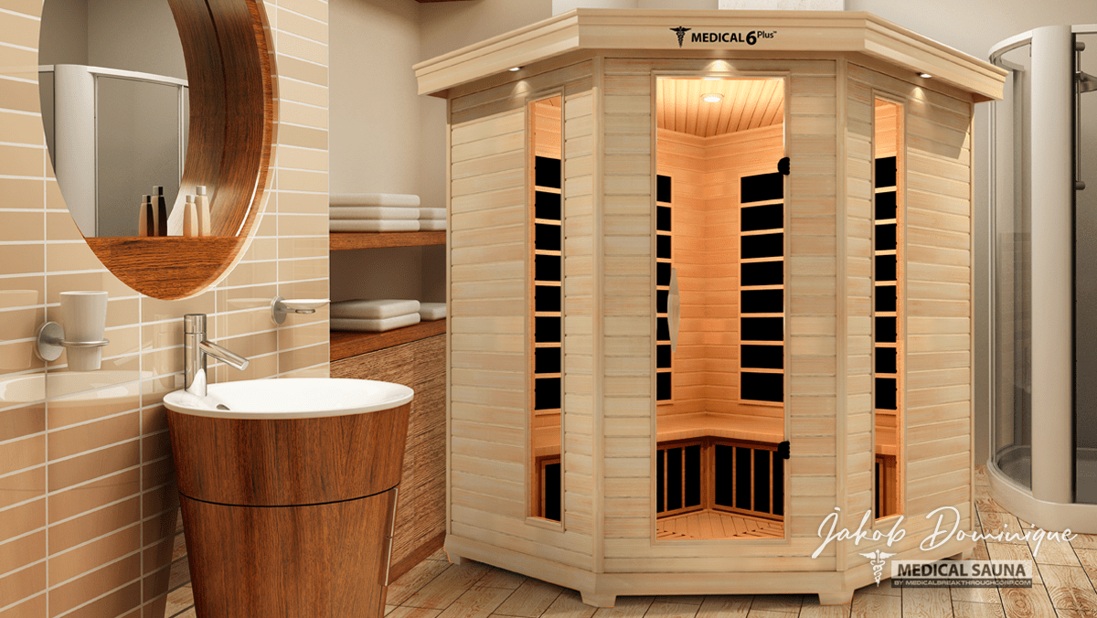 6 Person Indoor Infrared Full Spectrum Sauna | Medical 6 Plus™ - The Vitality Estate