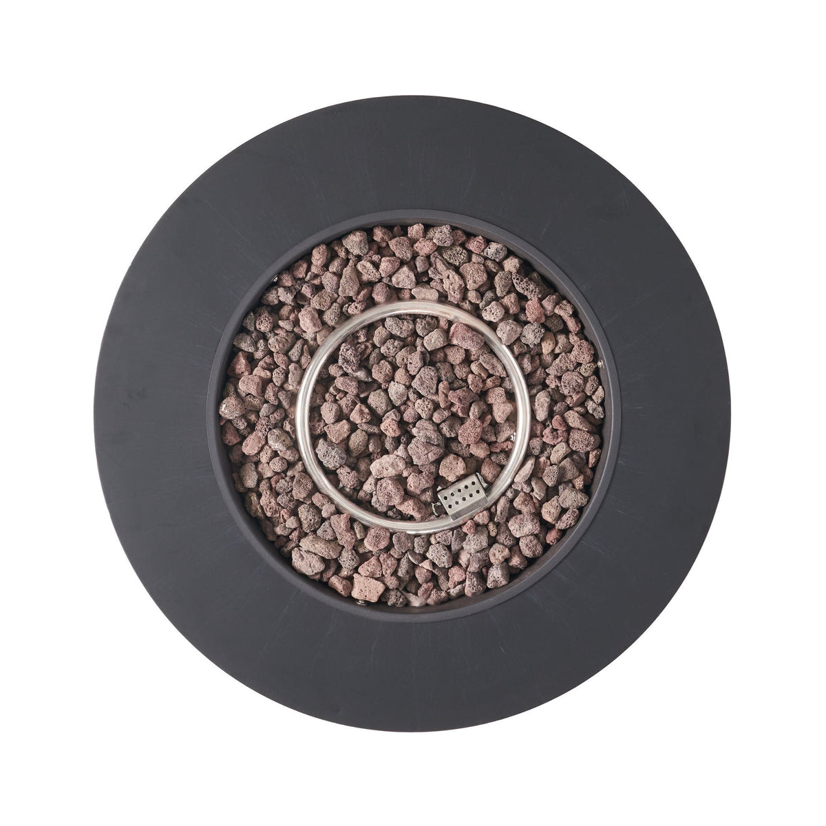 Alora Modern 32-Inch 40K BTU Round Iron Propane Fire Pit (SAK29102) - The Vitality Estate