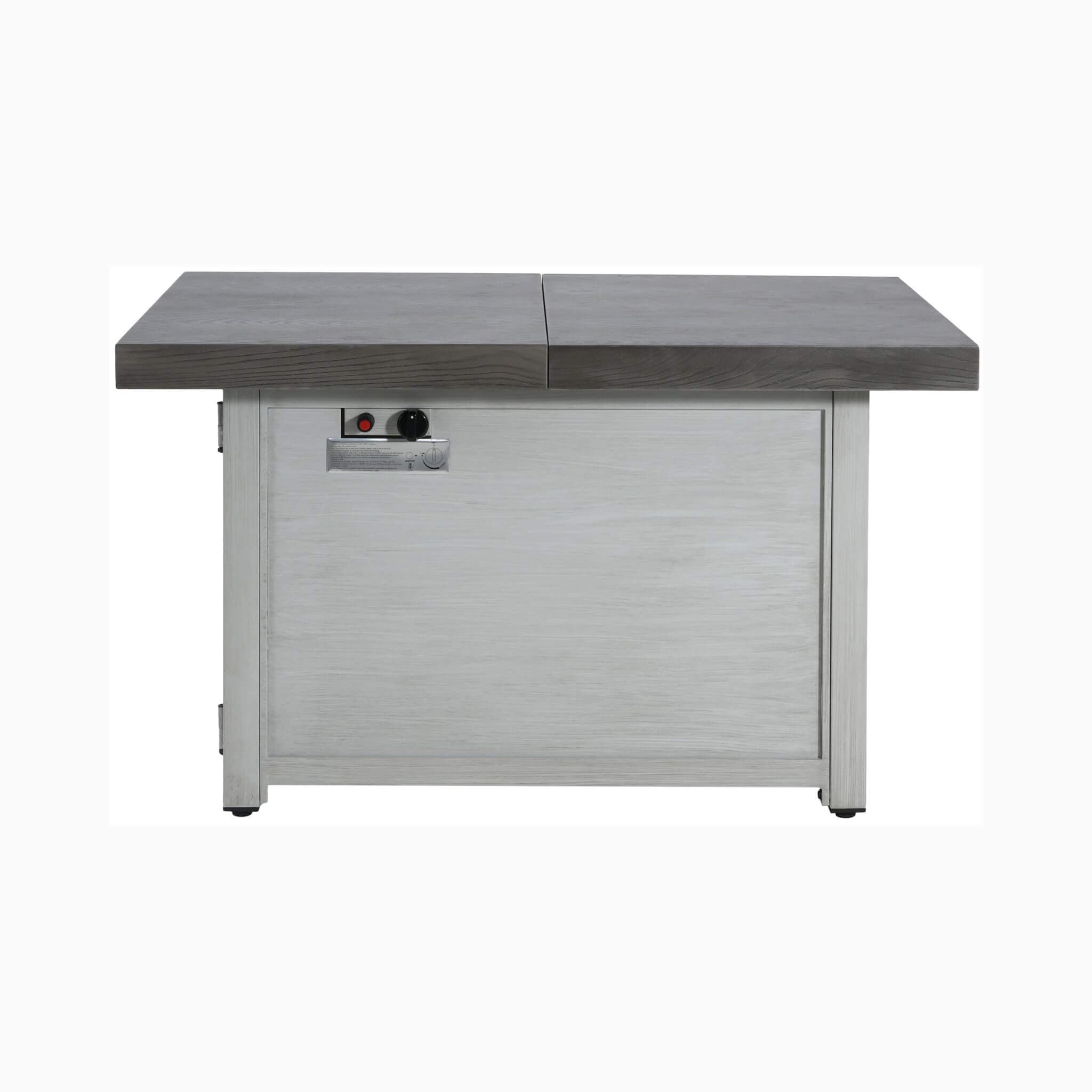 Alora Premium 50K BTU Rectangle Outdoor Aluminum Fire Pit Table (SAK70248) - The Vitality Estate