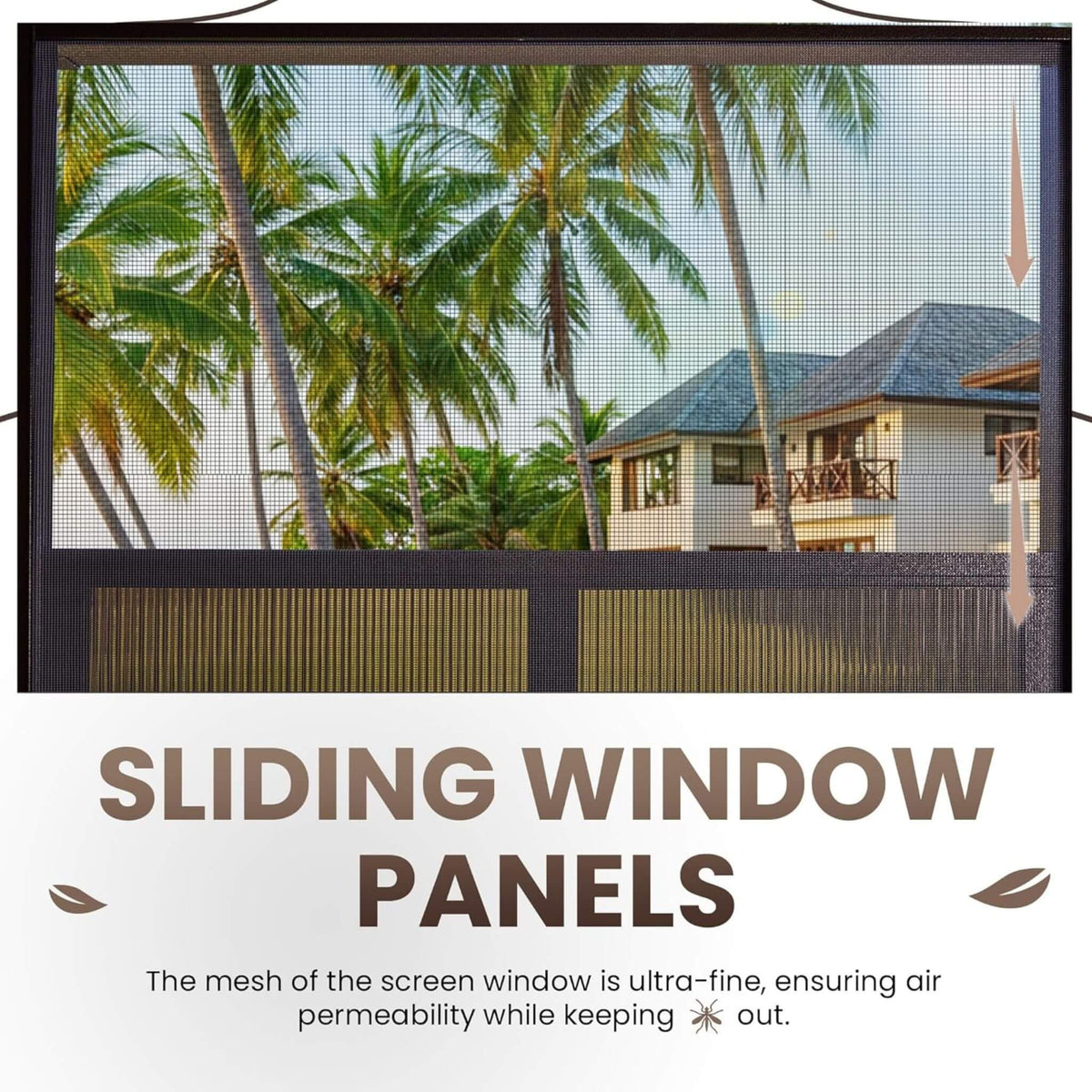 Alora Terrace Fully-Enclosed Outdoor Black Sunroom With Lockable Sliding Doors And Galvanized Double Steel Roof (SAK81634) - The Vitality Estate