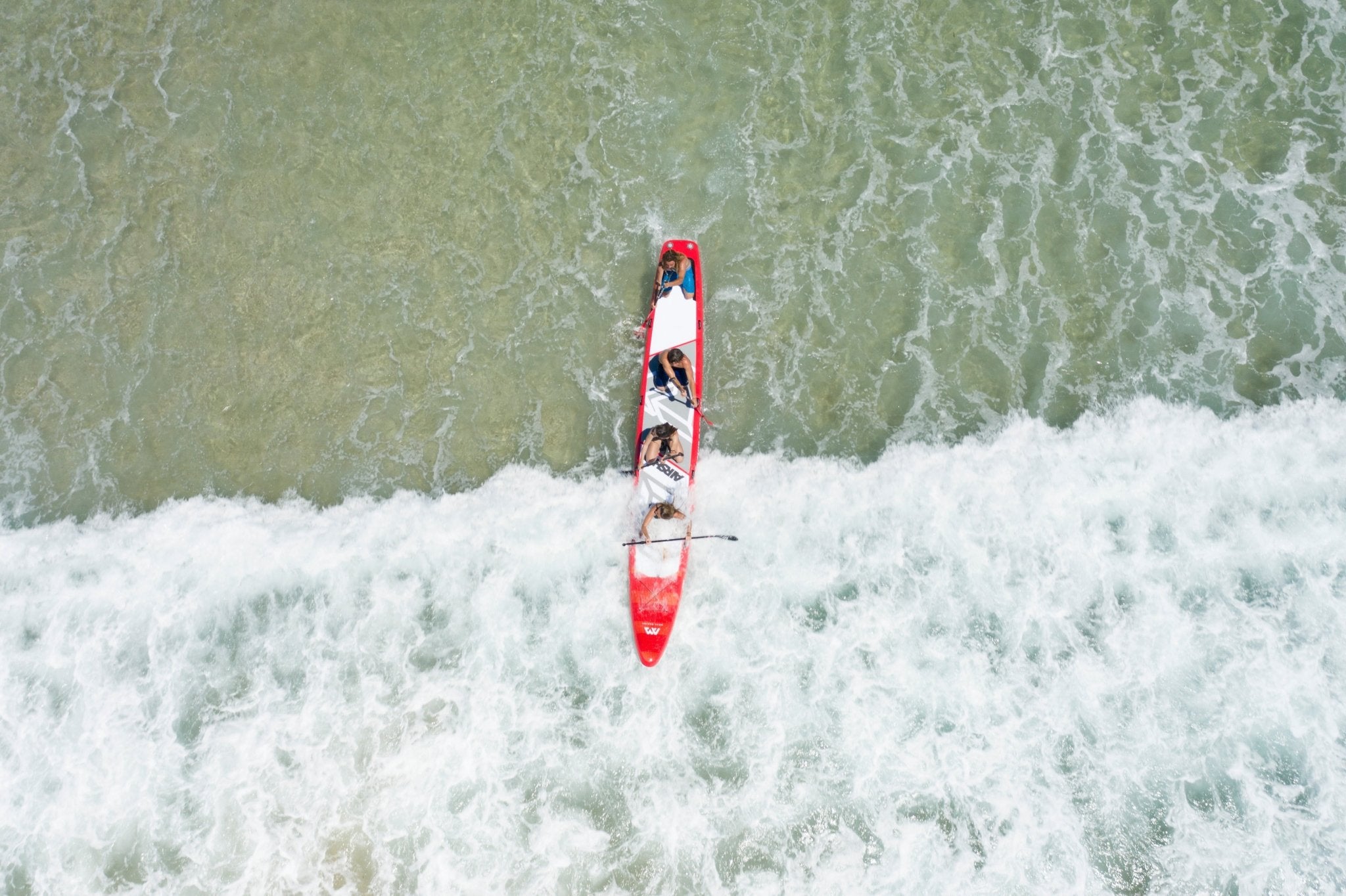 Aqua Marina AIRSHIP RACE 22'0" Inflatable Paddle Board Multi-person SUP - The Vitality Estate