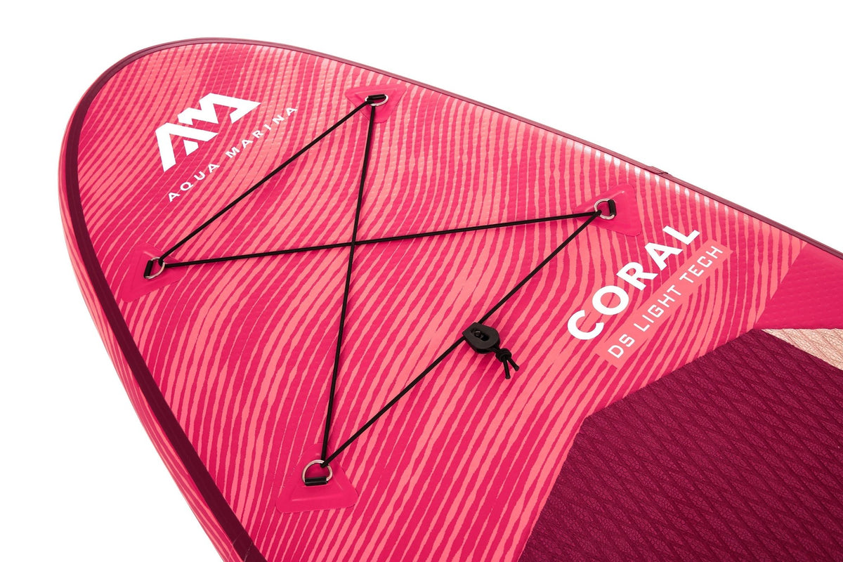 Aqua Marina CORAL 10'2" Inflatable Paddle Board All-Around Advanced SUP - The Vitality Estate