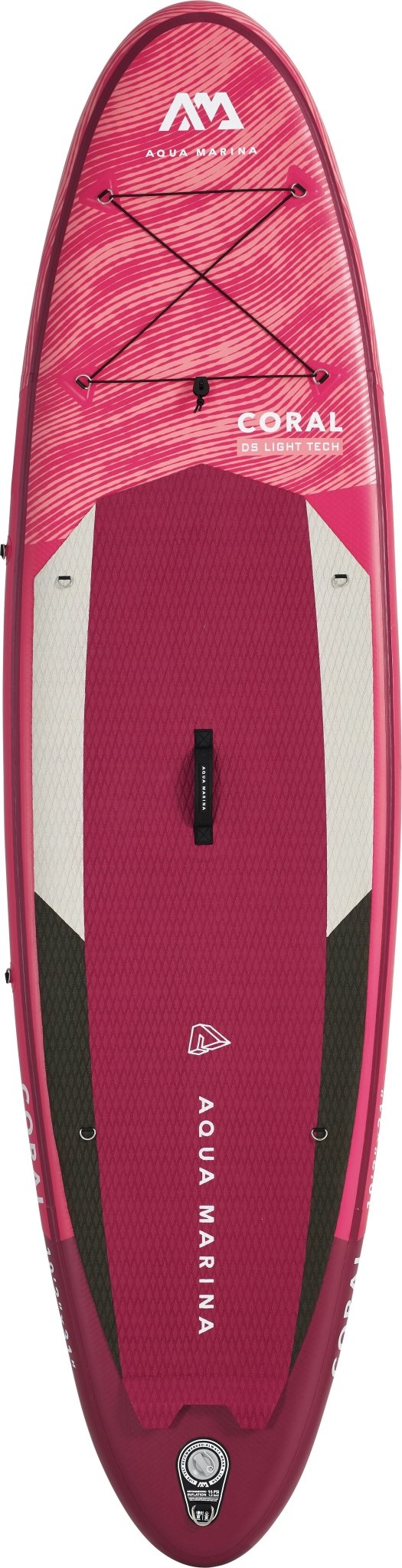 Aqua Marina CORAL 10'2" Inflatable Paddle Board All-Around Advanced SUP - The Vitality Estate