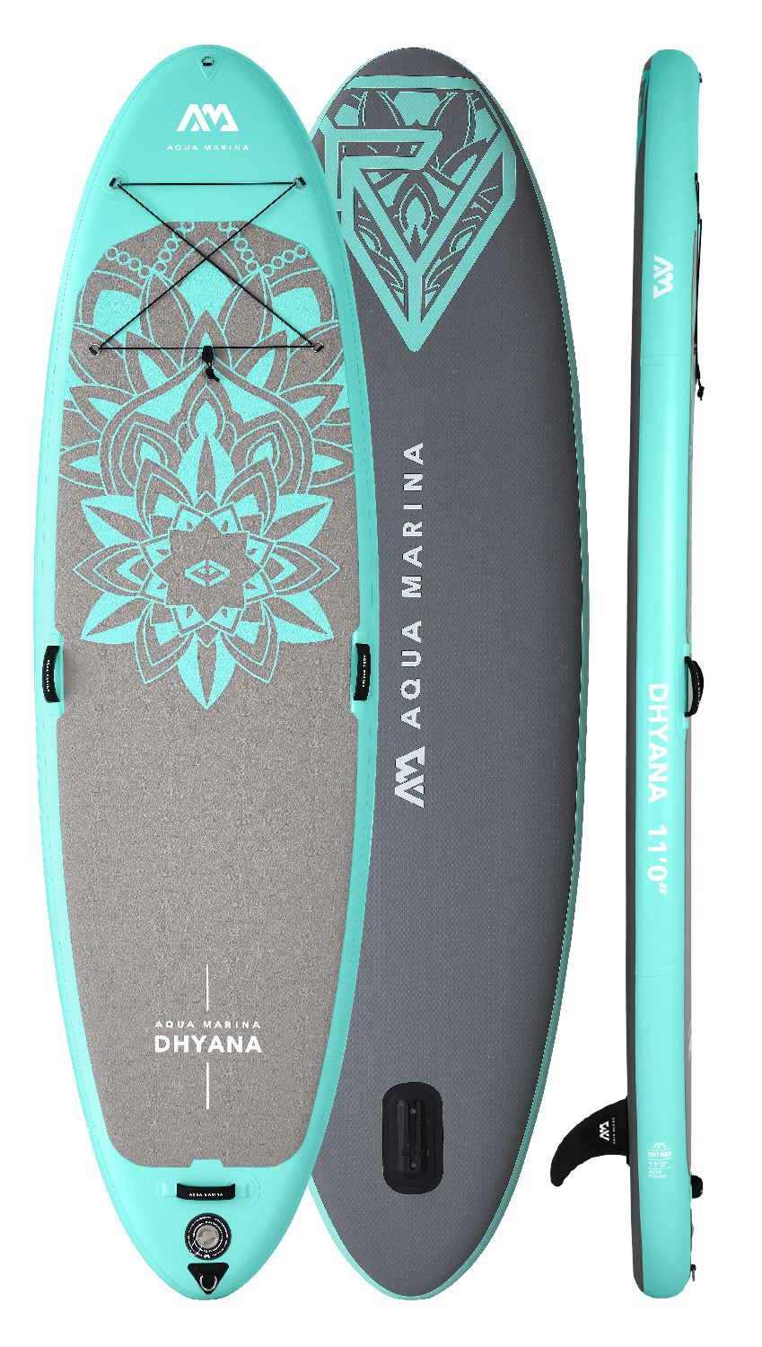 Aqua Marina DHYANA 11'0" Inflatable Paddle Board Fitness SUP - The Vitality Estate