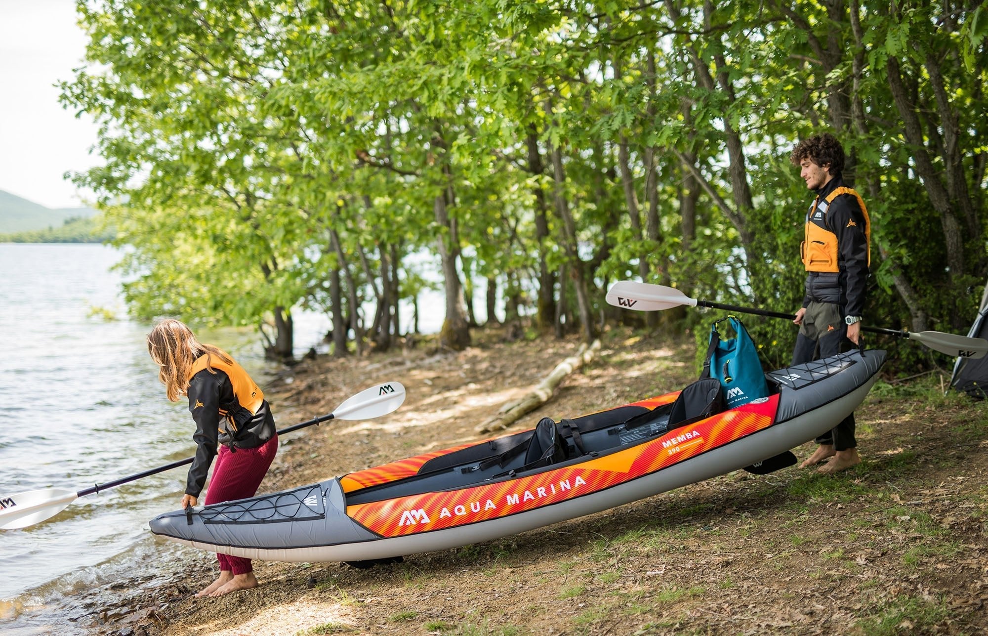 Aqua Marina MEMBA 12'10" Inflatable Touring Kayak - The Vitality Estate