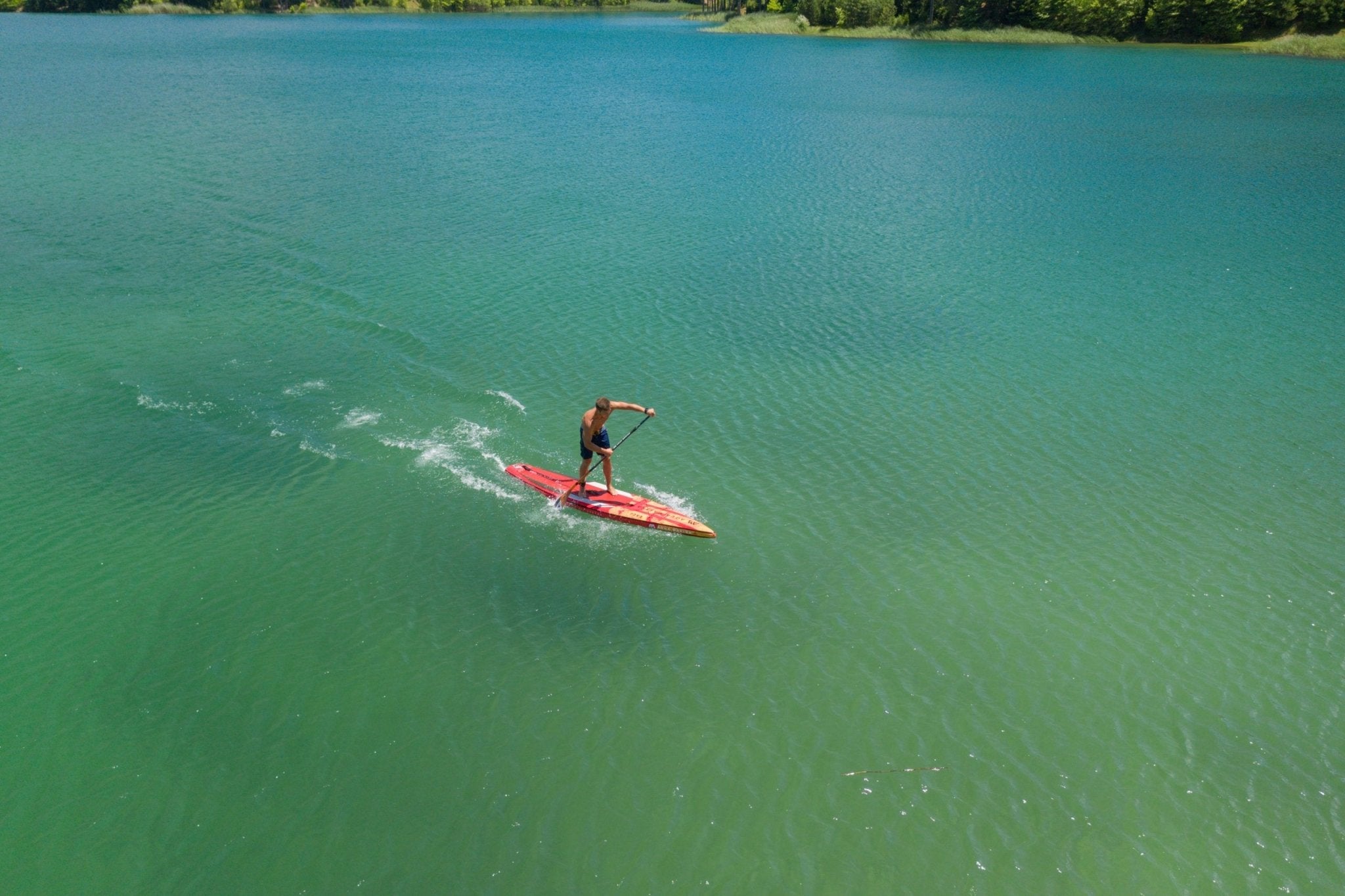 Aqua Marina RACE 12'6" Inflatable Paddle Board Racing SUP - The Vitality Estate