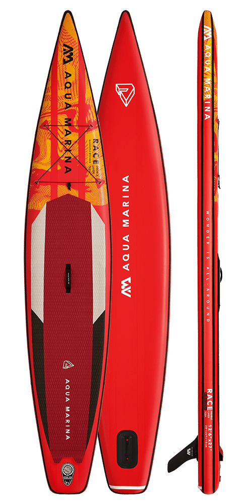 Aqua Marina RACE 12'6" Inflatable Paddle Board Racing SUP - The Vitality Estate