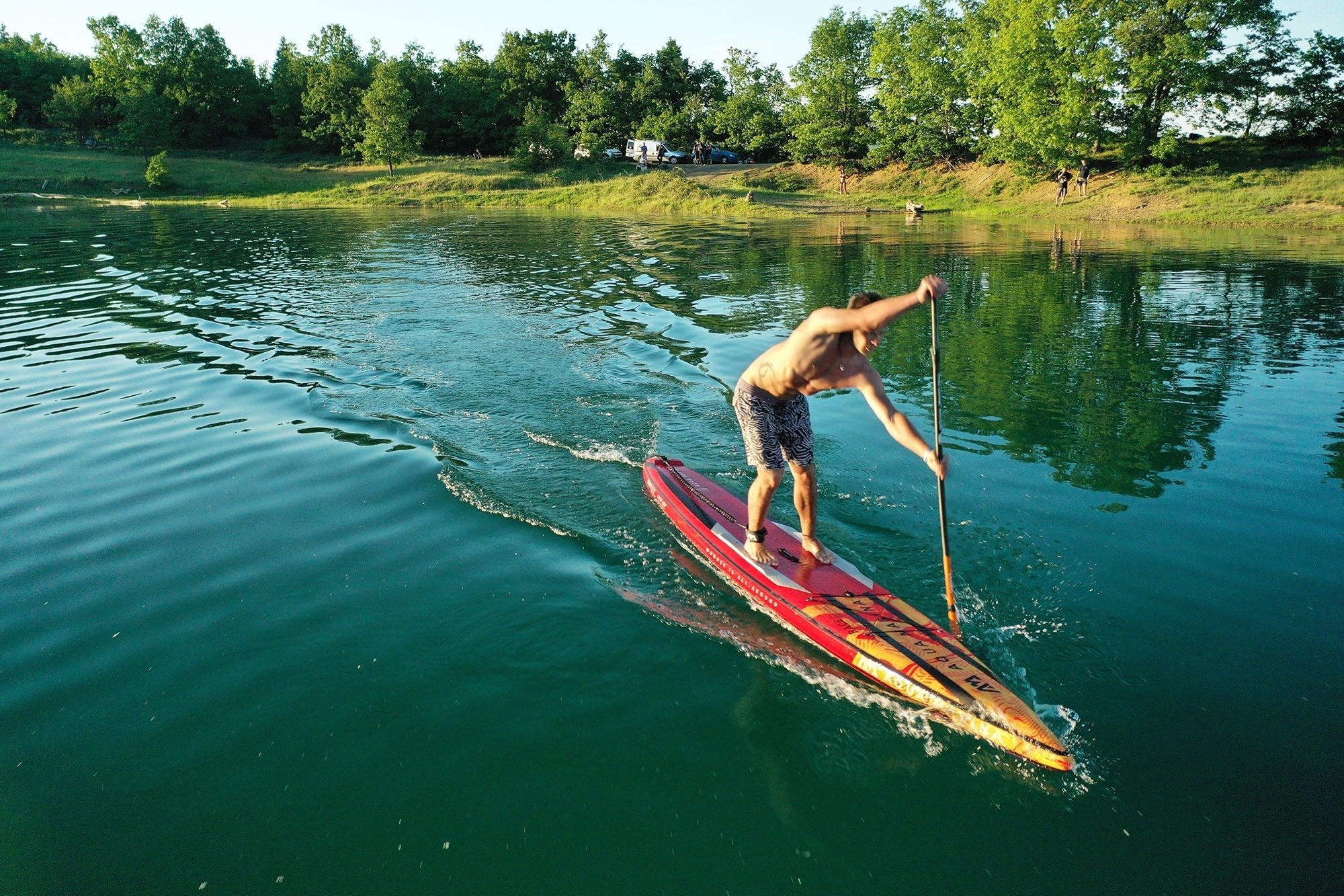 Aqua Marina RACE ELITE 14'0" Inflatable Paddle Board Racing SUP - The Vitality Estate