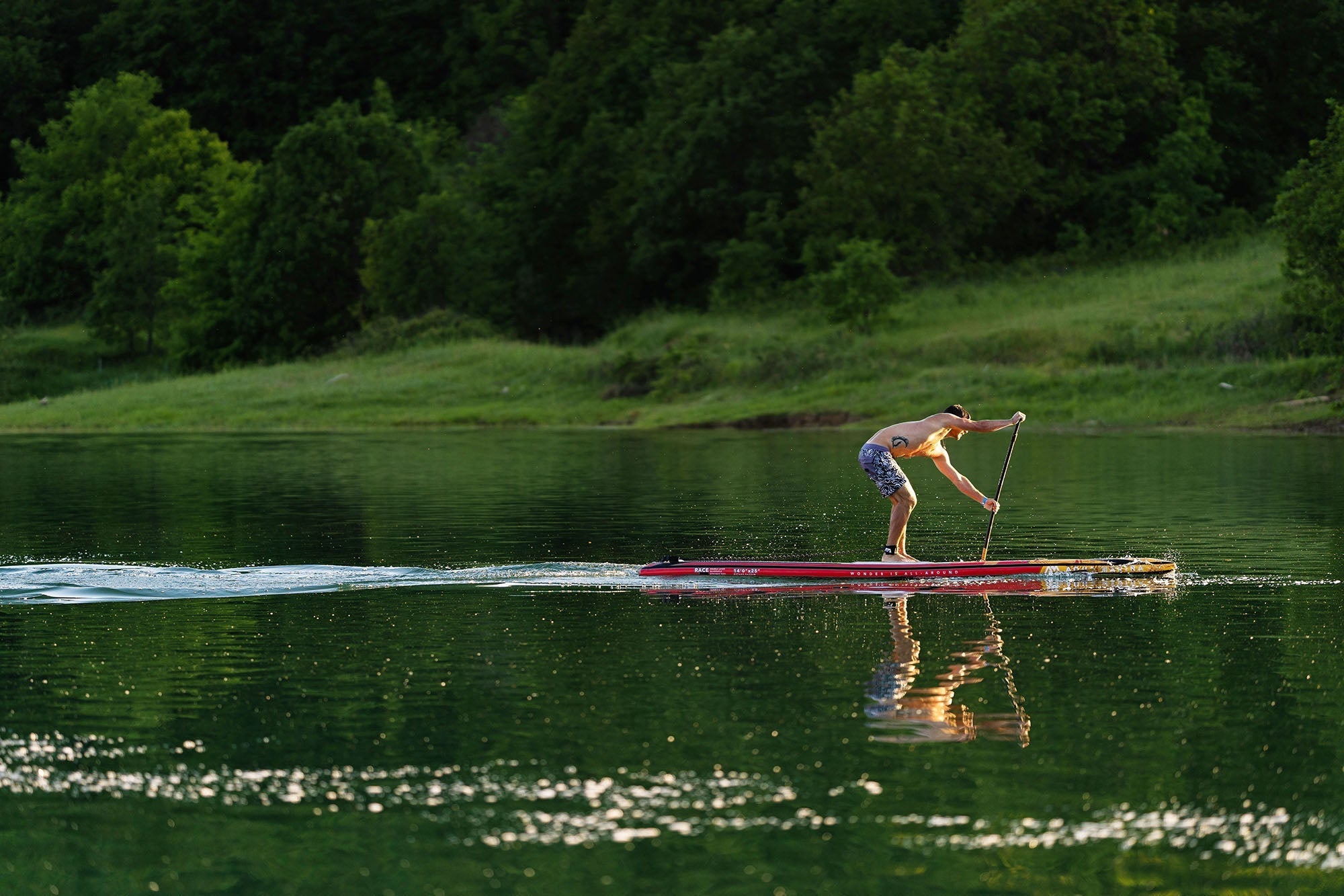 Aqua Marina RACE ELITE 14'0" Inflatable Paddle Board Racing SUP - The Vitality Estate