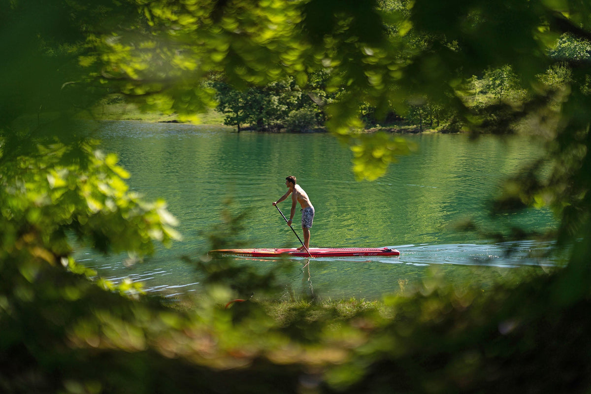 Aqua Marina RACE ELITE 14'0" Inflatable Paddle Board Racing SUP - The Vitality Estate