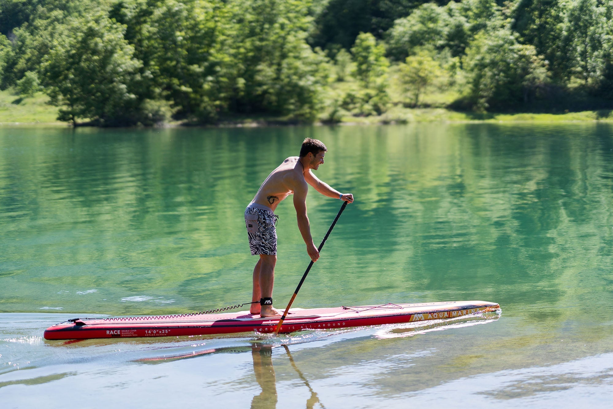 Aqua Marina RACE ELITE 14'0" Inflatable Paddle Board Racing SUP - The Vitality Estate