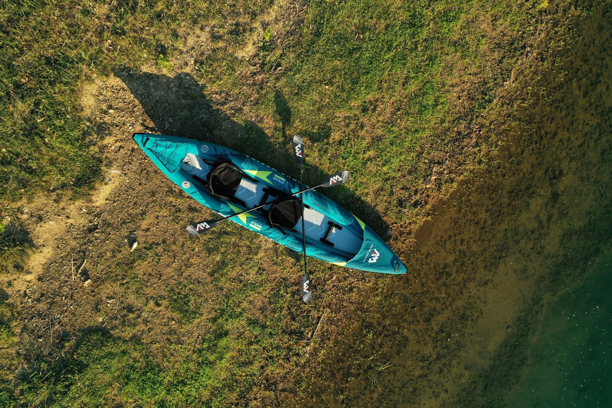 Aqua Marina STEAM 13'6" Inflatable Versatile/Whitewater Kayak - The Vitality Estate