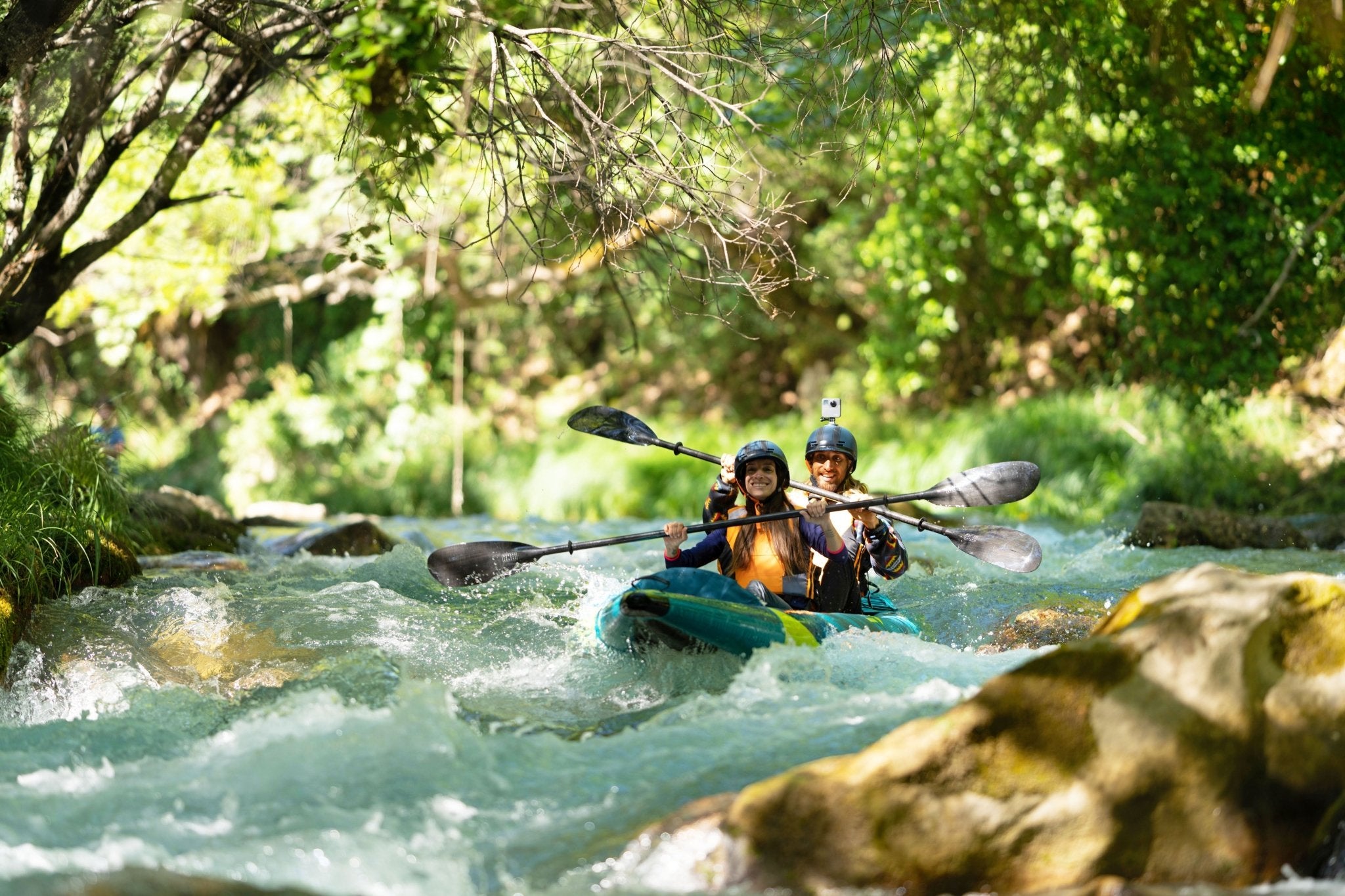 Aqua Marina STEAM 13'6" Inflatable Versatile/Whitewater Kayak - The Vitality Estate