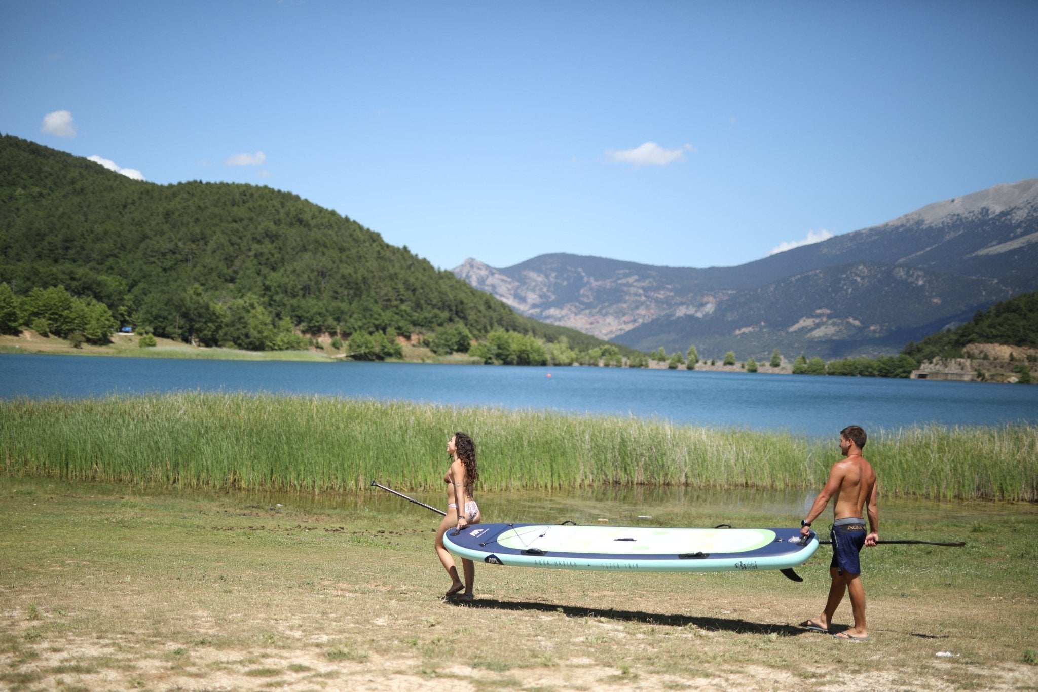 Aqua Marina SUPER TRIP 12'2" Inflatable Paddle Board Multi-person SUP - The Vitality Estate