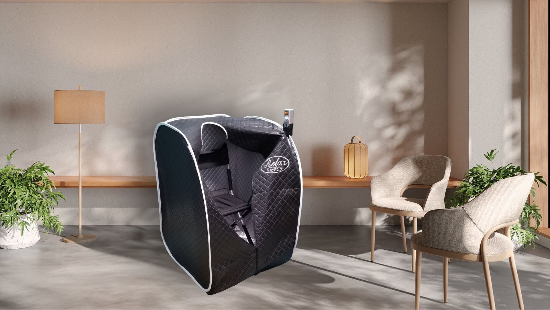 Black Pro Sauna - The Vitality Estate