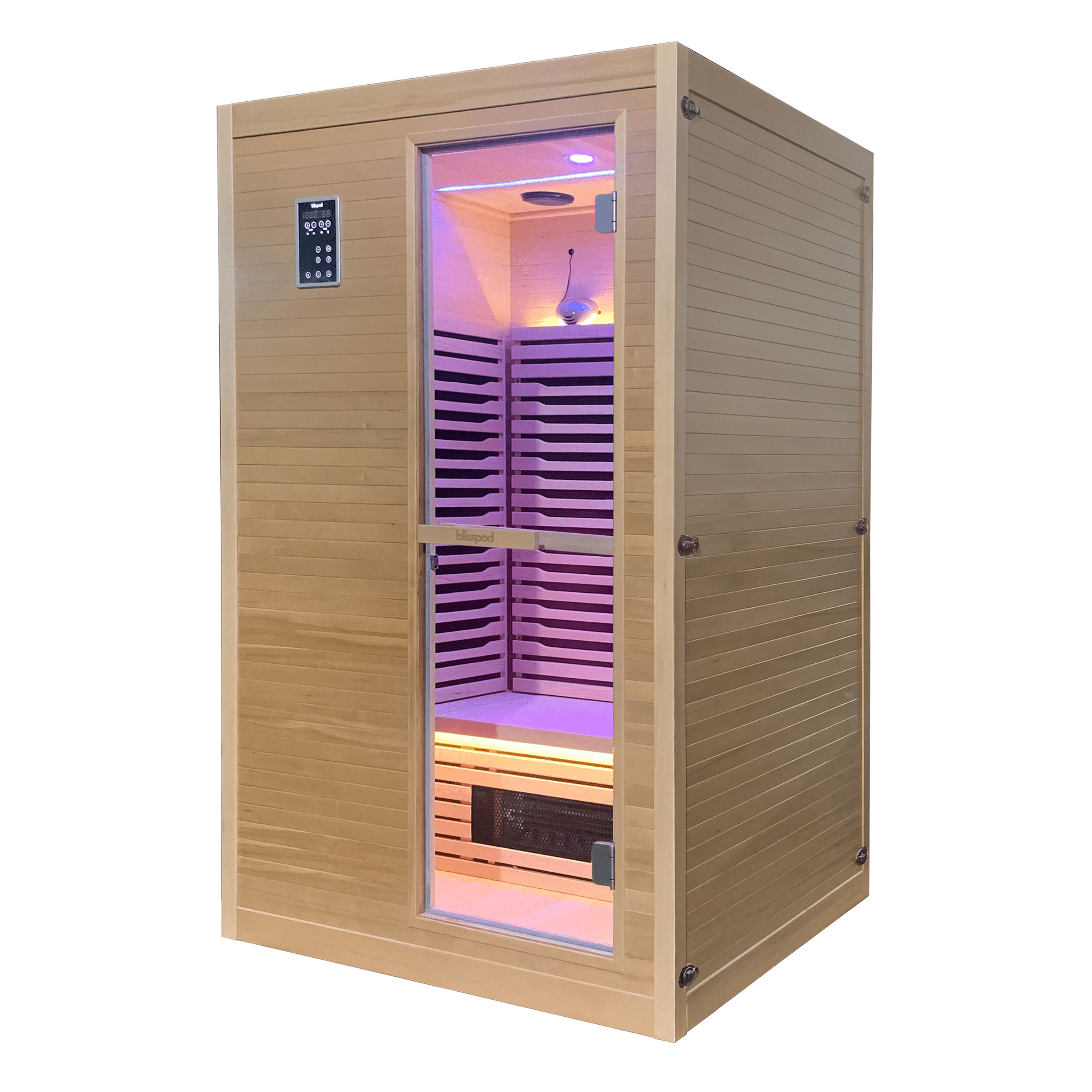 Blisspod | Helsinki | Full Spectrum Ultimate Indoor Sauna | Red Light Therapy | 2 Person - The Vitality Estate