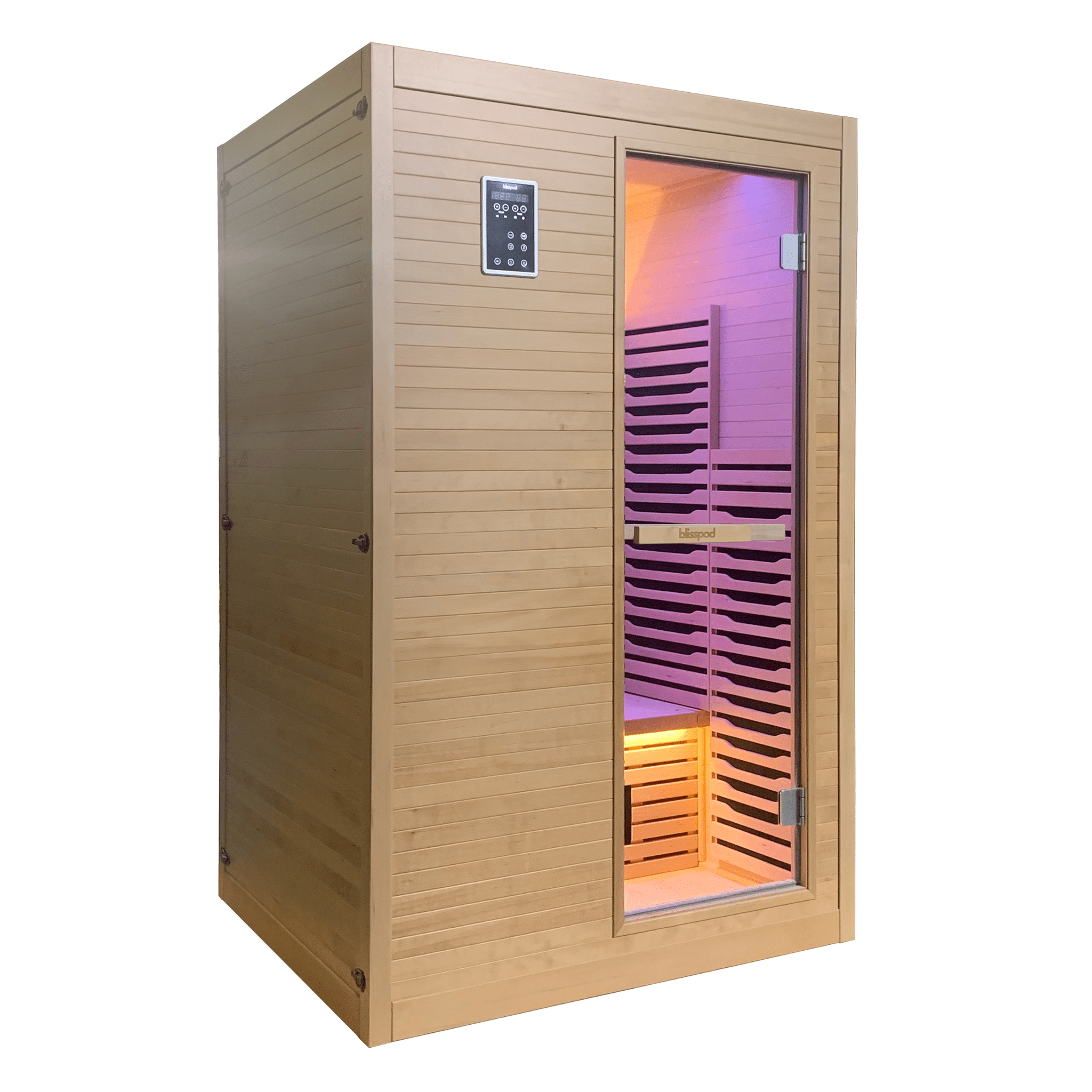 Blisspod | Helsinki | Full Spectrum Ultimate Indoor Sauna | Red Light Therapy | 2 Person - The Vitality Estate