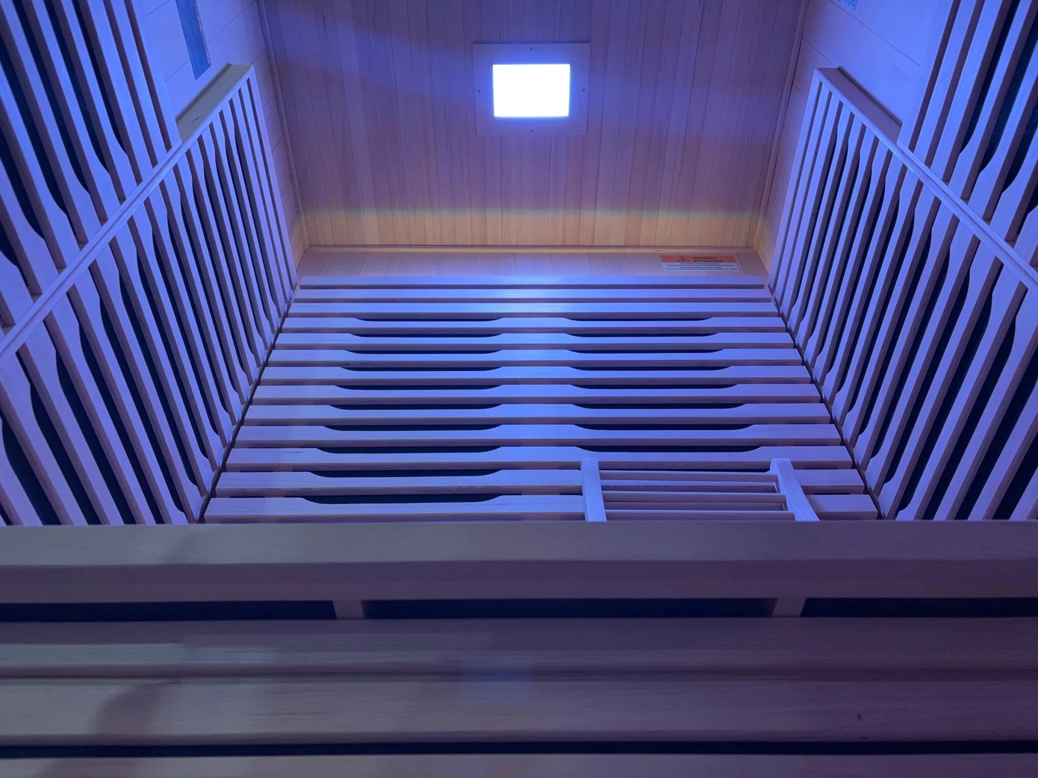 Blisspod | Milano | Full Spectrum Sauna Canadian Hemlock Ultra Low EMF | 6 Far Infrared & Red Glass Heater & Chromotherapy | 2 Person - The Vitality Estate