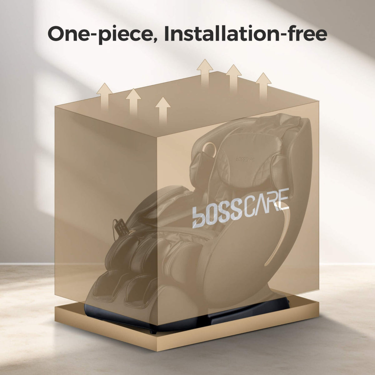 Bosscare Full Body 3D Zero Gravity Shiatsu Recliner Massage Chair With App (SAK32840) - The Vitality Estate