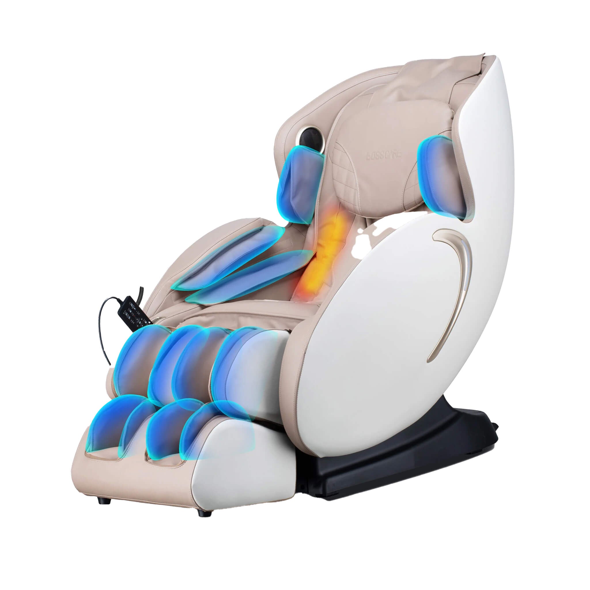 Bosscare Full Body 3D Zero Gravity Shiatsu Recliner Massage Chair With App (SAK32840) - The Vitality Estate