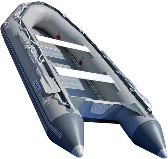 BRIS 14.1 ft Inflatable Boat Inflatable Rescue & Dive Inflatable Raft Power Boat - The Vitality Estate
