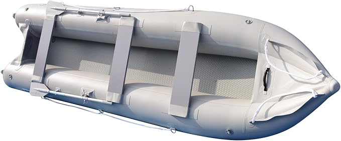 BRIS 15.4ft Inflatable Kayak 4 Person Canoe Boat - The Vitality Estate