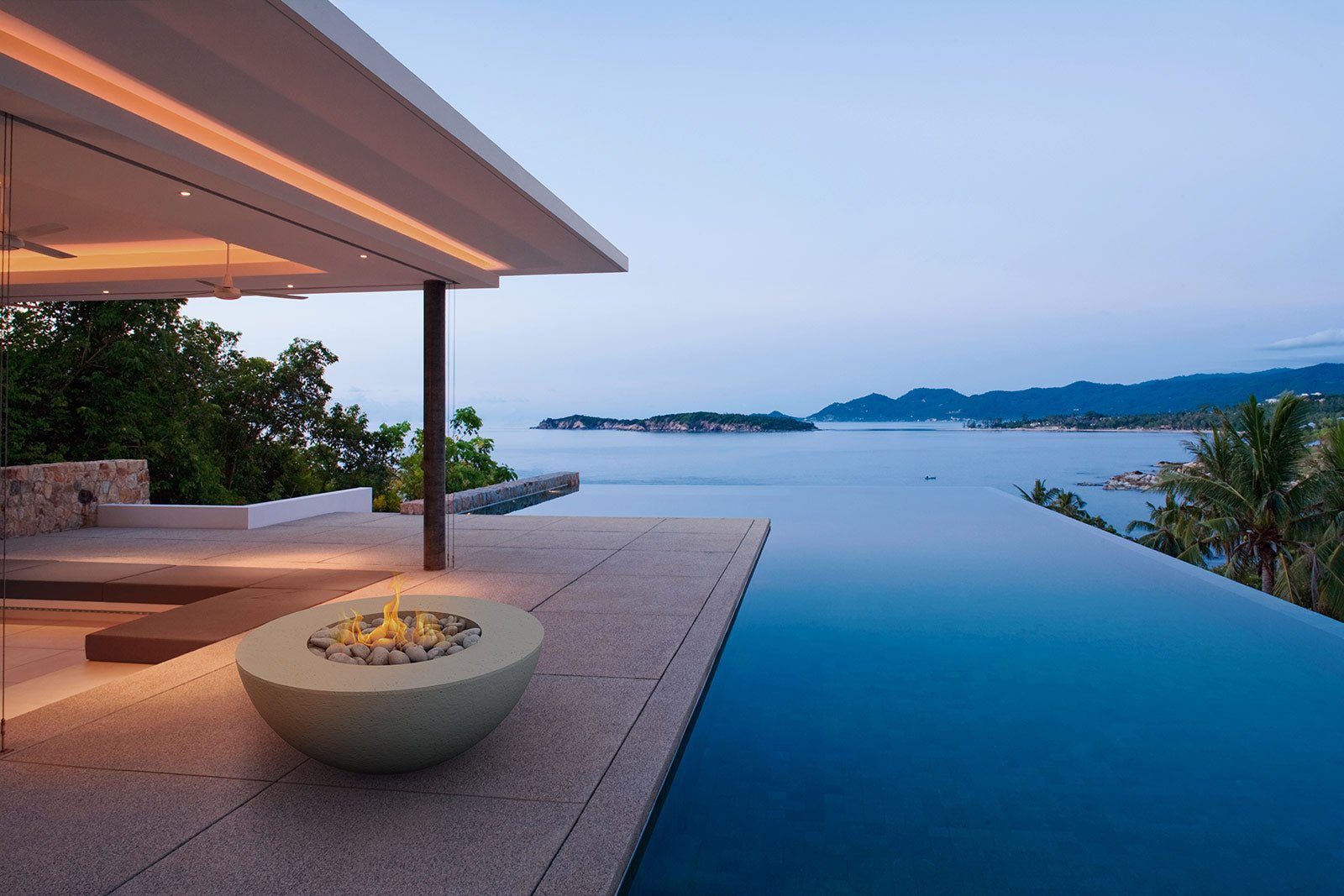 Conique | Concrete Fire Bowl - The Vitality Estate