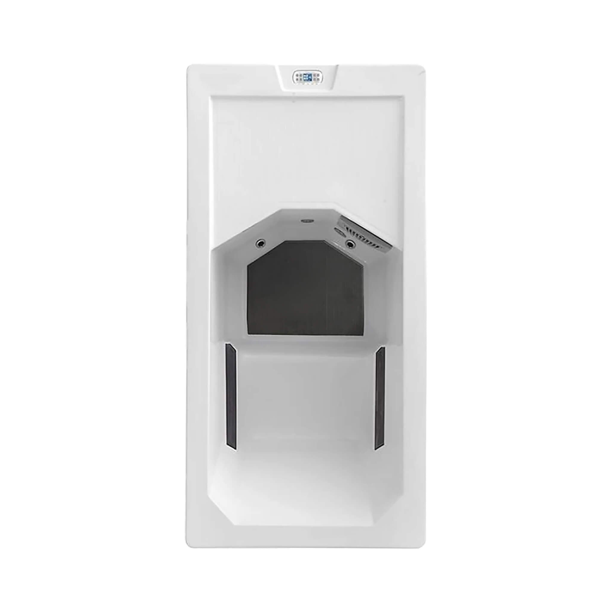 CSC 1000 Premium Cold Plunge Spa Tub With Built-In Ozone And Multi-Coloured Exterior Lighting (SAK37605) - The Vitality Estate