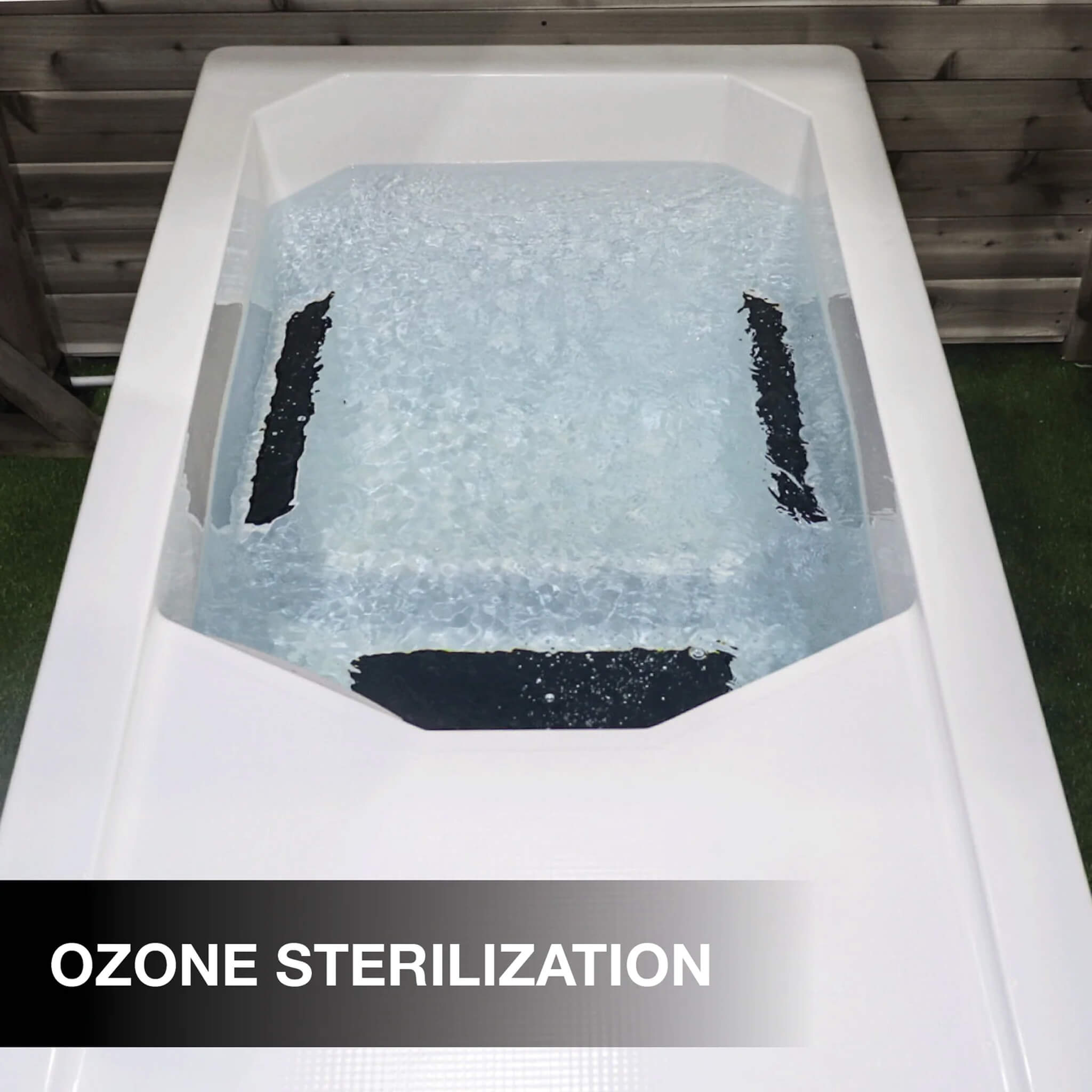 CSC 1000 Premium Cold Plunge Spa Tub With Built-In Ozone And Multi-Coloured Exterior Lighting (SAK37605) - The Vitality Estate