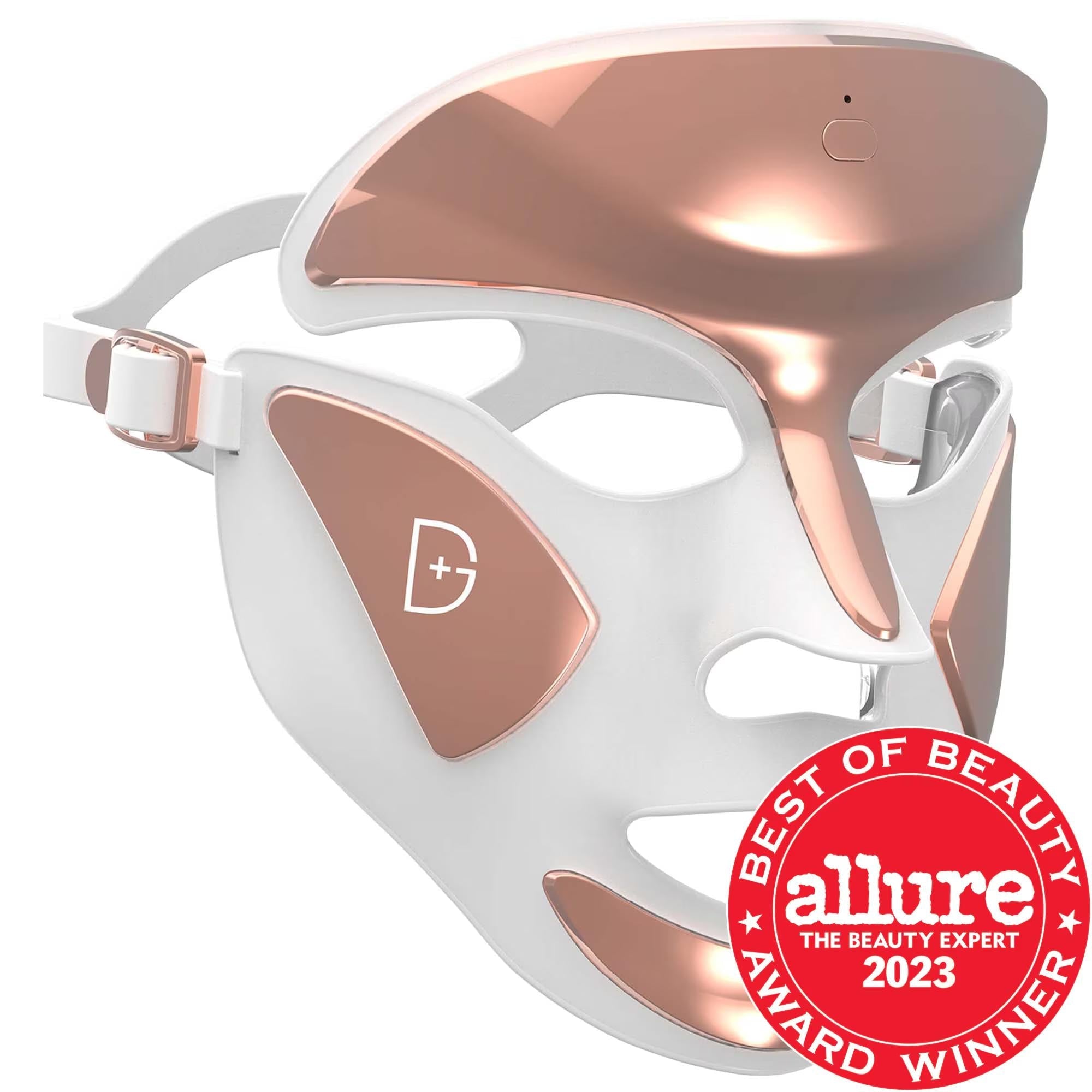 DRx SpectraLite FaceWare Pro: Advanced LED Facial Mask for Wrinkle Reduction & Acne Treatment | FDA-Cleared Red & Blue Light Therapy Device - The Vitality Estate