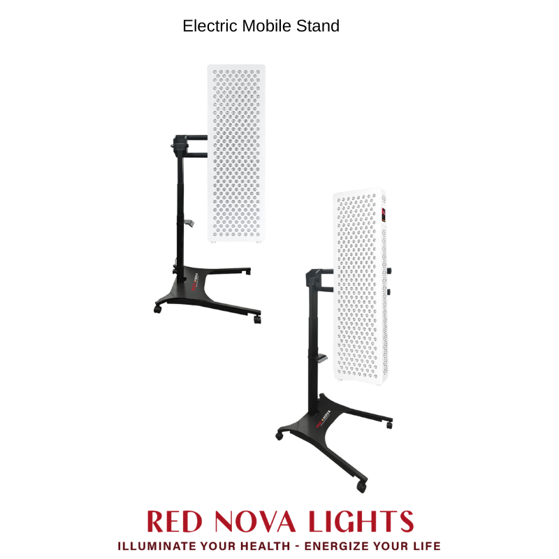 RNL900 & RNL1500 Premium Electric Mobile Stand for Red Light Therapy Panels
