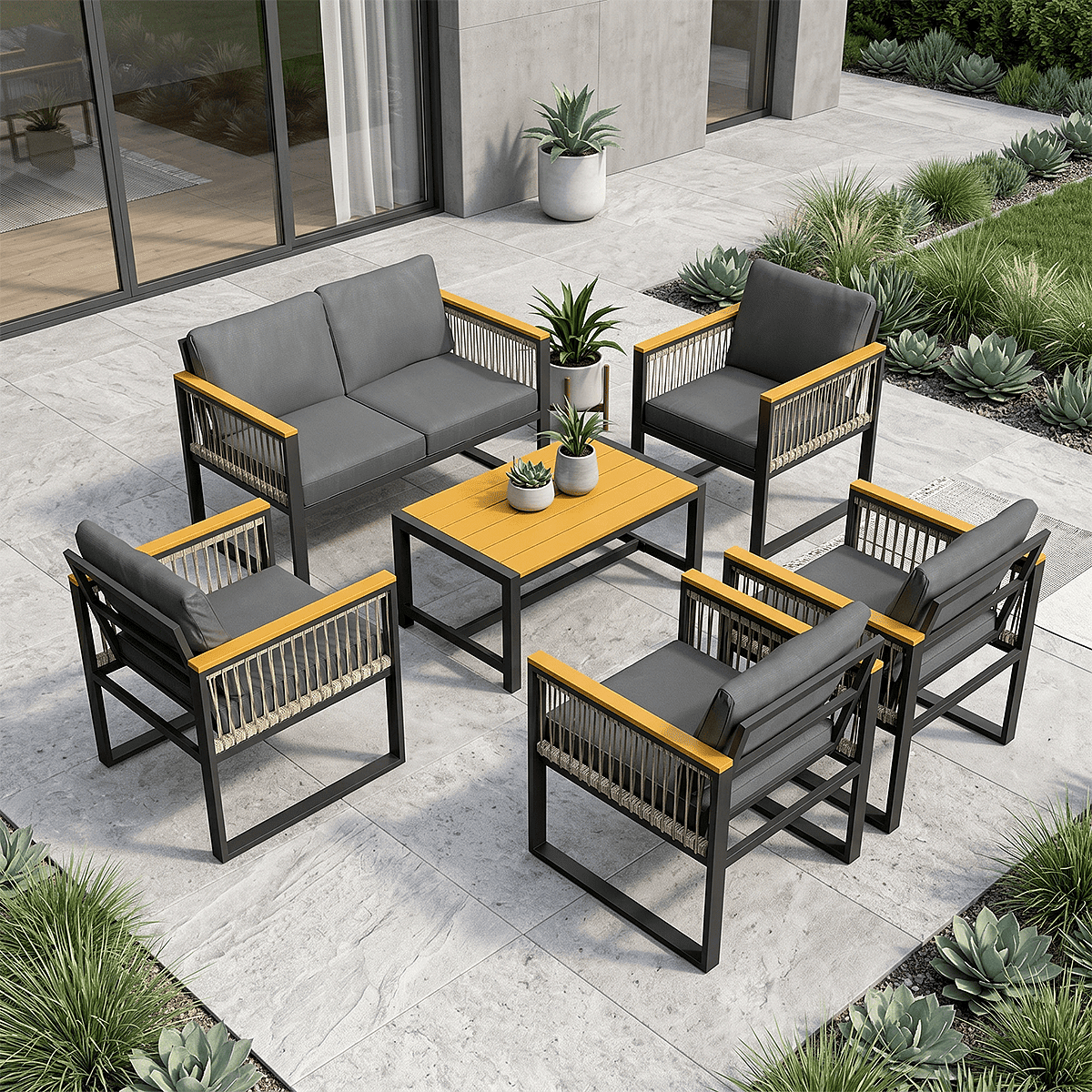 Forge Outdoor Sectional Sofa - The Vitality Estate