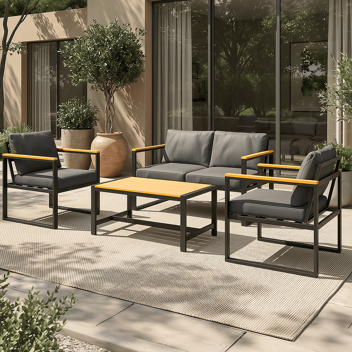 Forge Outdoor Sectional Sofa - The Vitality Estate