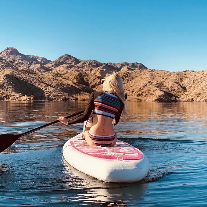 FunWater Inflatable Ultra-Light Stand Up Paddle Board for All Skill Levels with Premium SUP Paddleboard Accessories,Non-Slip Comfort Deck for Youth & Adults - The Vitality Estate
